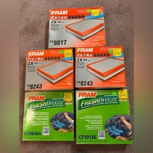 FRAM filters